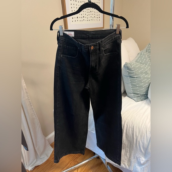 Washed Black Stride Ankle Jeans - Picture 2 of 4